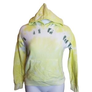 J.O&Co. Yellow Tie Dye Hooded Sweatshirt Size L